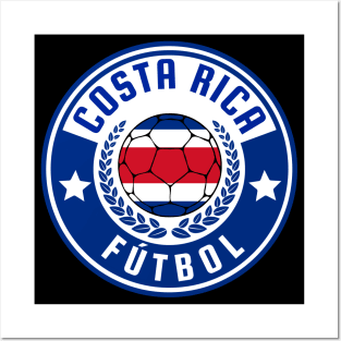 Costa Rica Futbol Posters and Art